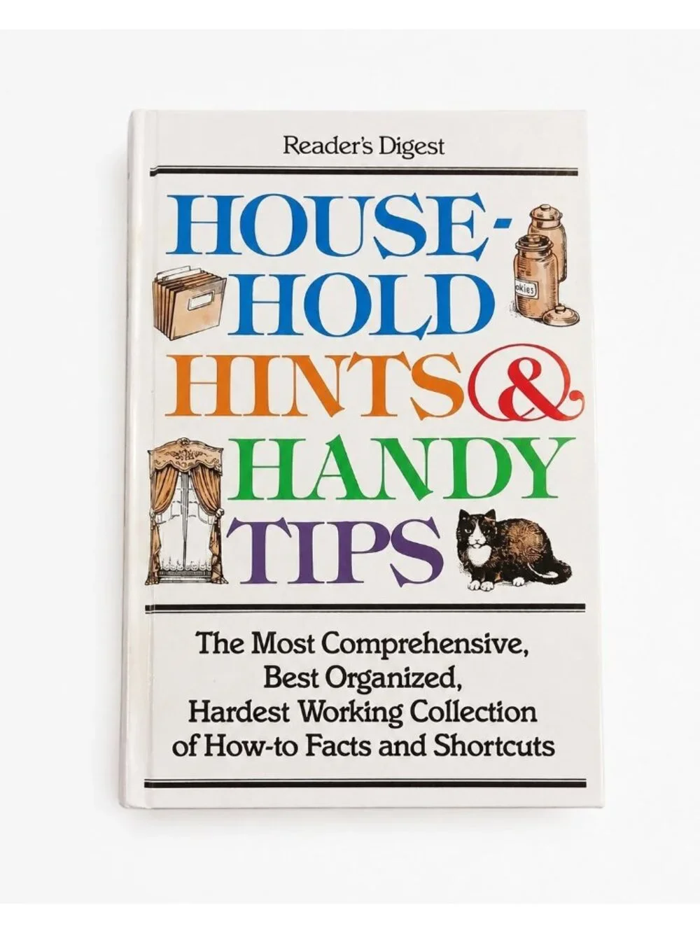 VTG 1988 Reader’s Digest Household Hints & Handy Tips Hardcover – Retro Homekeep